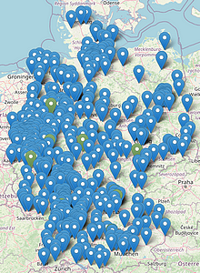 Lungensport Register Karte